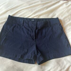 J crew navy chino short 3” inseam size 6
